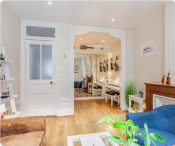 Appartement 1930 - 50 m2 avec Alcôve - Lyon 7ème