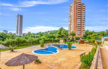 Stunning apartment in Benidorm with Outdoor swimming pool, WiFi and 1 Bedroom