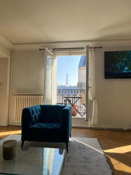 Luxueux Flat, vue Tour Effiel