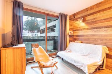 La Pirouette - Appt pour 8 vue sur piste