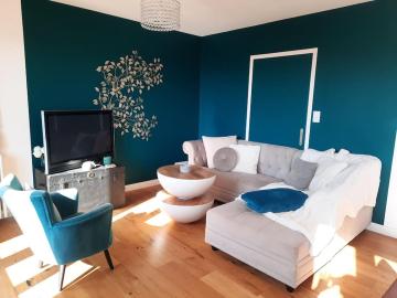 Grand appartement calme /2 chambres/Parking/balcons