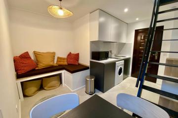 14m renovated with mezzanine in Antibes
