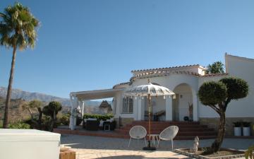 Casa la Flor, villa with seaview in region Malaga
