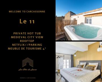 Les Clés de Laure - Le 11 JACUZZI avec Terrasses Clim Netflix Parking