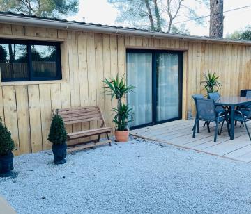 Chalet nature proche plage