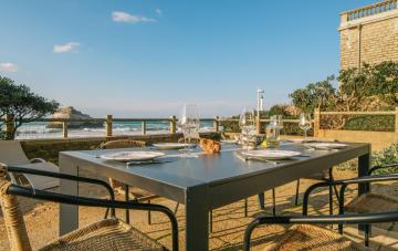 Front de mer -centre de Biarritz avec jardin