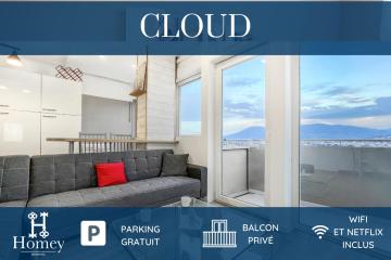 HOMEY CLOUD - Parking gratuit / Netflix /Elegant/Appartement tout confort