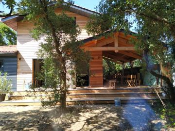 Maisons bois proche océan