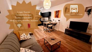 Le Saint Jean , Centre historique, WIFi, tout équipé, idéal famille, business, ou simple escapade