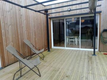 Maison 4 pers, en bord de mer