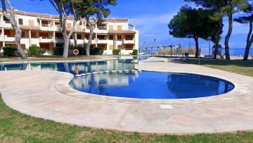 2 bedrooms appartement at Alcanar 100 m away from the beach with shared pool furnished terrace and wifi