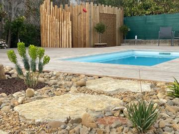 mas provençale jardin piscine