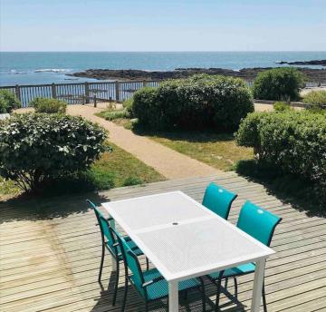 Std terrasse & jardinet vue océan & accès plage