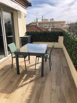2 Pièces terrasse lumineux