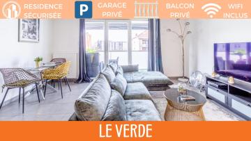 ZenBNB / Verde / Garage Privé / Standing / Centre Ville