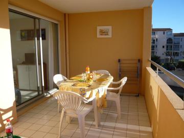 TERRASSES DU GRAND BLEU Joli T2 cabine piscine Plage Richelieu Cap d'Agde