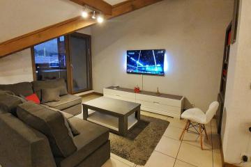 Appartement tout équipé vue Mont-Blanc