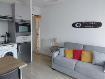 Joli studio vu océan 30m des plages pour 4 pers, La cabane de Yannick
