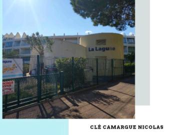 Face à la mer, direct plage, terrasse, wifi, clim LA LAGUNE Port Camargue Plage Sud - 4 personnes