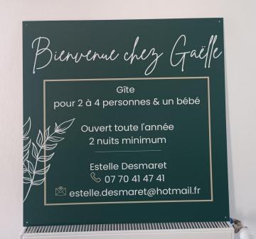 Bienvenue chez Gaëlle