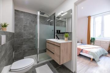 Appartement entièrement rénové et cosy avec jardin