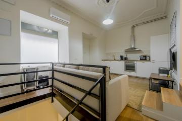 Modern Apt & cool interior design en el Retiro