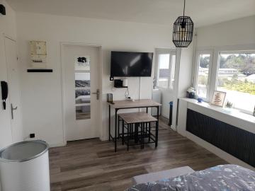 Jolie grand studio avec vue sur les vosges, balcon