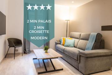 SERRENDY NEW ! Trendy 1-bedroom apartment in the heart of Cannes