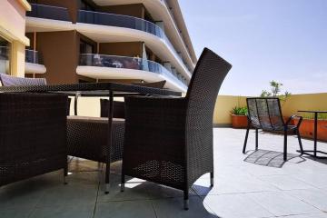 Les flots d'or,bilocale con grande terrazza vista mare