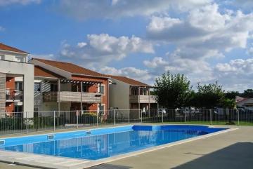 BISCARROSSE Appartement T3 classé 2 étoiles, dans résidence avec piscine
