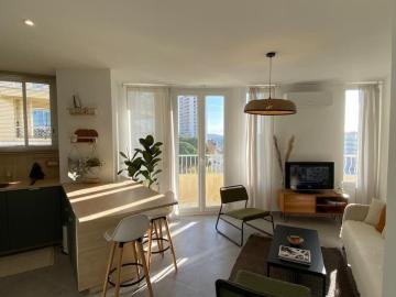 Le Bellevue, T5 vue-mer centre ville
