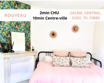 Studio Calme et Cosy à 2min CHU