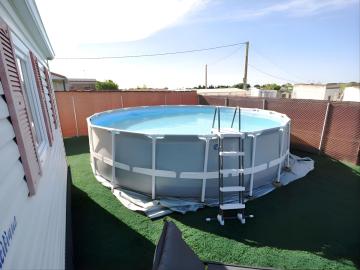 Bungalow con piscina privada, AC y barbacoa II