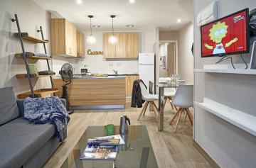 Precioso piso de 2 habitaciones en Sant Andreu