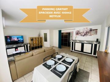 Parking & 100m2 en plein centre ville