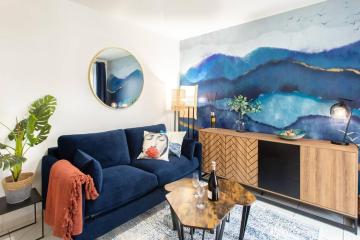 C16 - Suite 4mins walk to Palais Festival Sea AC 2BDR