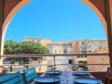 Appartement Cap d'Agde, 2 pièces, 4 personnes - FR-1-249-388