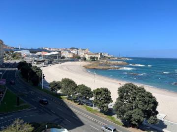 Primera línea de playa de Riazor