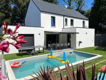 Maison bord de mer avec Piscine