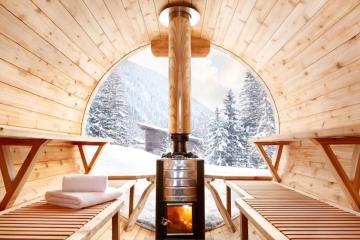 Est un tout Nouveau Chalet de luxe Situé Parfaitement