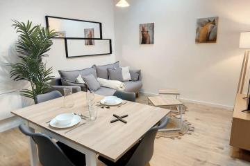 Grand appart duplex 6 pers gare wifi