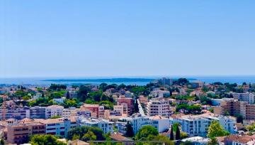 #CANNES HORIZON LERINS - 2 chambres - Vue Mer - Parking privé