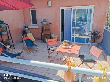 Appartement dans résidence, climatisation et wifi