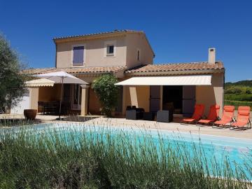 Villa climatisée avec piscine privée chauffée