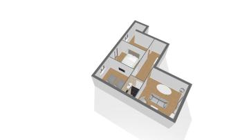 New Apartment With Terrace