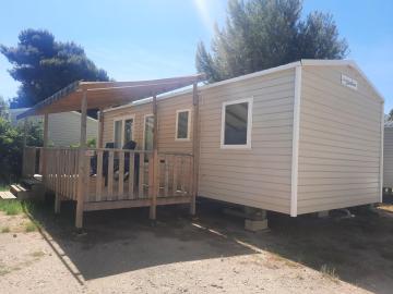Mobil-home (Clim, Tv)- Camping Narbonne-Plage 4* - 017