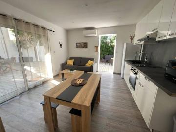Appart avec jardin en Camargue