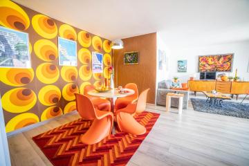 LE SEVENTIE'S 3*-Terrasse-Netflix-Wifi-Parking-Mer-CoHôte Conciergerie