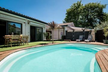 Villa Eden Bleu - Piscine chauffée et jacuzzi
