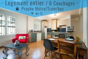 Appartement 2 chambres au coeur de Marseille